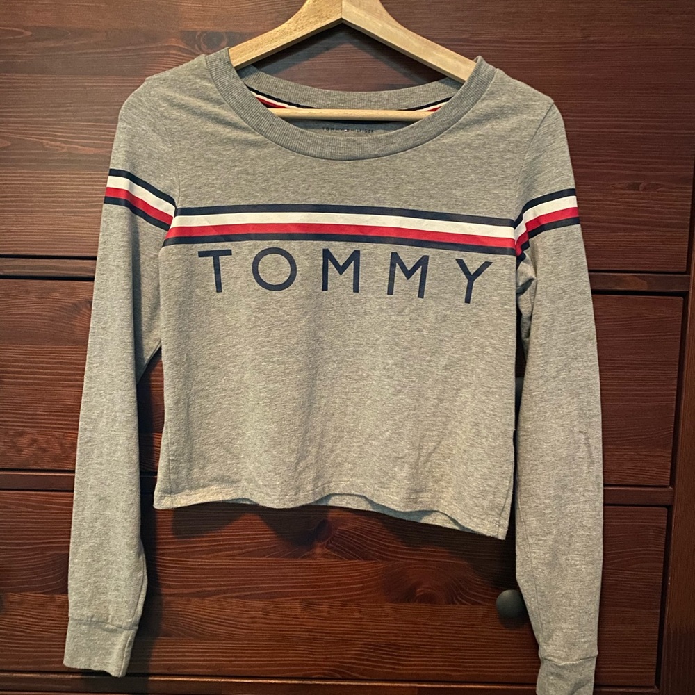 Tommy Hilfiger L/S Crop Top
